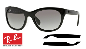 Original Ray-Ban RB4216 arms, colour 601 · Black