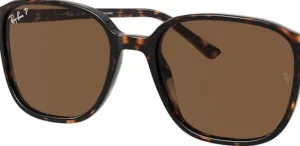 Original lenses Ray-Ban RB2193 Leonard, colour 57 · Polarizaded brown