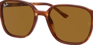Original lenses Ray-Ban RB2193 Leonard, colour 33 · Brown uniform