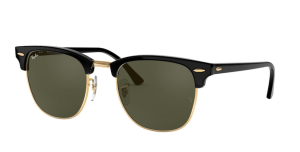 Ray-Ban 3016 CLUBMASTER, colour W0365 · Black