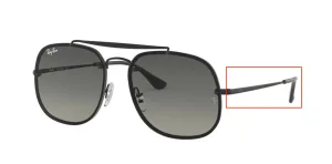 Original Ray-Ban RB3583N Blaze The General arms, colour 153 · Black