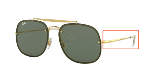 Original Ray-Ban RB3583N Blaze The General arms, colour 9050 · Gold