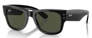 Ray-Ban 0840S MEGA WAYFARER, colour 901/31 · Black