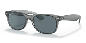 Ray-Ban 2132 NEW WAYFARER, colour 64503R · Clear gray