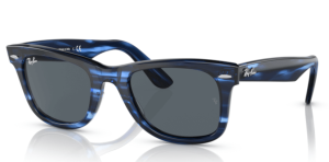 Ray-Ban 2140 WAYFARER, colour 1361R5 · Striped blue