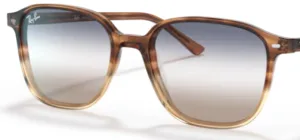 Original lenses Ray-Ban RB2193 Leonard, colour GD · Clear gradient blue gradient brown