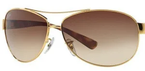 Original lenses Ray-Ban RB3457, colour 13 · Brown gradient · plastic
