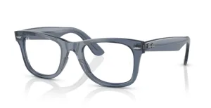 Ray-Ban RX4340V WAYFARER EASE, colour 8223 · Clear blue dark