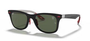 Ray-Ban RB8395M Ferrari, colour F05471 matte carbon on matte allutex