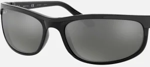 Original lenses Ray-Ban RB2027 Predator 2, colour W1 · Polarized silver total mirror
