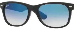 Original lenses Ray-Ban RB2132 New Wayfarer, colour 3F · Blue gradient