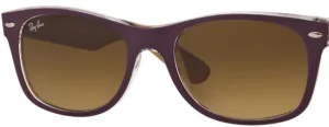 Original lenses Ray-Ban RB2132 New Wayfarer, colour 85 · Brown gradient