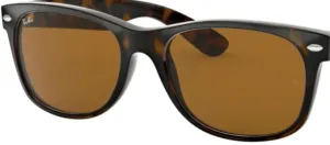 Original lenses Ray-Ban RB2132 New Wayfarer, colour B15 · Brown