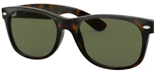 Original lenses Ray-Ban RB2132 New Wayfarer, colour G15 · Green classic