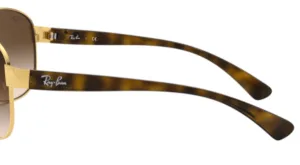 Original Ray-Ban RB3386 arms, colour 001 · Gold