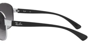Original Ray-Ban RB3386 arms, colour 003 · Silver