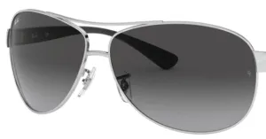 Original lenses Ray-Ban RB3386, colour 8G · Gray gradient · plastic