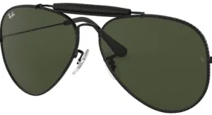 Original lenses Ray-Ban RB3422Q Aviator Craft, colour 31 · Green