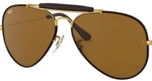 Original lenses Ray-Ban RB3422Q Aviator Craft, colour 33 · Brown uniform