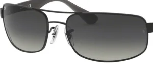 Original lenses Ray-Ban RB3445, colour 11 · Gray gradient · plastic