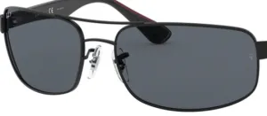 Original lenses Ray-Ban RB3445, colour P2 · Gray polarized · plastic