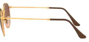Original Ray-Ban RB3447 Round Metal arms, colour 9001 · Light bronze