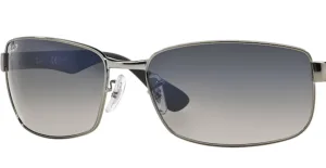 Original lenses Ray-Ban RB3478, colour 78 · Blue degraded gray polarized