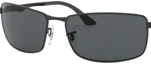 Original lenses Ray-Ban RB3498, colour 81 · Gray polarized · plastic