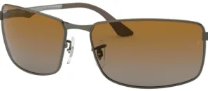 Original lenses Ray-Ban RB3498, colour T5 · Brown gradient polarized · plastic