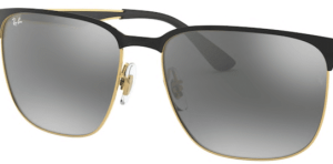 Original lenses Ray-Ban RB3569, colour 88 · Gray silver mirror · plastic