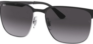 Original lenses Ray-Ban RB3569, colour 8G · Gray gradient · plastic