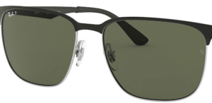 Original lenses Ray-Ban RB3569, colour 9A · Green polarized · plastic