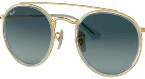 Original lenses Ray-Ban RB3647N, colour 3M · Blue gradient