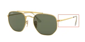 Original Ray-Ban RB3648 The Marshal arms, colour 001 · Gold