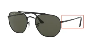 Original Ray-Ban RB3648 The Marshal arms, colour 002 · Black