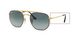 Original Ray-Ban RB3648 The Marshal arms, colour 9102 · Havana
