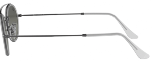 Original Ray-Ban RB3847N arms, colour 004 · Gunmetal