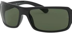 Original lenses Ray-Ban RB4075, colour 58 · Green polarized · plastic
