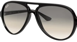 Original lenses Ray-Ban RB4125 Cats, colour 32 · Gray gradient