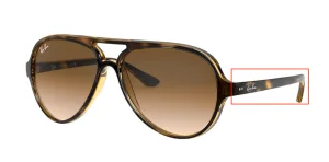 Original Ray-Ban RB4125 Cats arms, colour 710 · Havana light