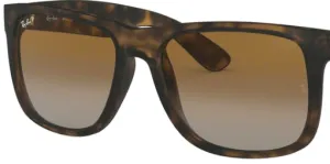 Original lenses Ray-Ban RB4165 Justin, colour T5 · Brown gradient polarized · plastic