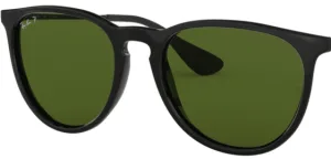 Original lenses Ray-Ban RB4171 Erika, colour 2P · Polarized green · plastic