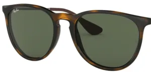 Original lenses Ray-Ban RB4171 Erika, colour 71 · Green · plastic