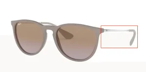 Original Ray-Ban RB4171 Erika arms, colour 6000 · Dark rubber sand/silver