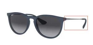 Original Ray-Ban RB4171 Erika arms, colour 6002 · Rubber bule/gunmetal