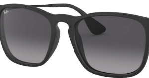 Original lenses Ray-Ban RB4187 Chris, colour 8G · Gray gradient · plastic