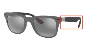 Original Ray-Ban RB4195 M arms, colour F605 · Gray matte