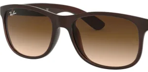 Original lenses Ray-Ban RB4202 Andy, colour 13 · Brown gradient · plastic