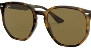 Original lenses Ray-Ban RB4306, colour 73 · Brown · plastic