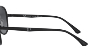 Original Ray-Ban RB4320CH arms, colour 601 · Black